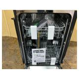 Midea 18-in Front Control Built-in Dishwasher ( Black ) , 52-Decibel (Transit Damage)