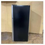 Vissani 18 cu. ft. Top Freezer Refrigerator in Stainless Steel, Garage Ready (Transit Damage)