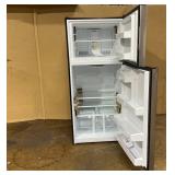 Vissani 18 cu. ft. Top Freezer Refrigerator in Stainless Steel, Garage Ready (Minor Transit Damage)