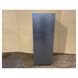 Premium LEVELLA 7.0 cu. ft. Frost Free Top Freezer Refrigerator in Stainless Look (Transit Damage)
