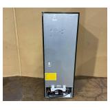 Vissani 10.1 cu. ft. Top Freezer Refrigerator in Black, Garage Ready (Transit Damage, See Photos)