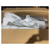 Outsunny PE Rattan Rocking Recliner with Footrest, Gray