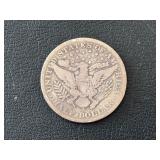 1901-S Barber Half Dollar Only 847,044 Minted