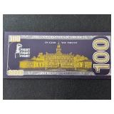 Gold and Silver Trump $100 Dollar Note