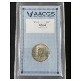 1976-S Bicentennial Kennedy Half Dollar AACGS MS64