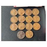 Lincoln wheat Cent Rolls