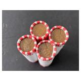 Lincoln Wheat Cent Rolls