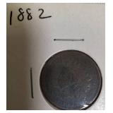 1882 & 1863 Indian Head Small Cent