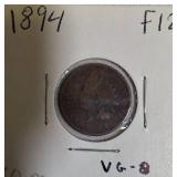 1893 & 1894 Indian Head Small Cent