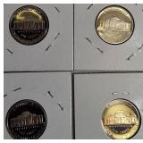 2000 - 2003: S Mint Jefferson Nickel Clad Proofs