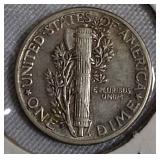 1923 -1938 Mercury Dimes