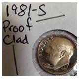 The following years featured S-minted Roosevelt clad dime proofs: 1978, 1979, 1981, and 1982.