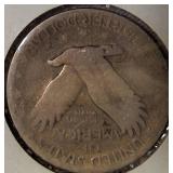 Standing Liberty Quarters from the S Mint, dated 1926 and 1927.