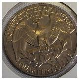 1962, 1968, 1970 - S Mint Clad Washington Proof Quarters and a 1971 Clad Washington Proof Quarter