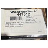 WeatherTech 2nd Row Liner for 2015 Chevy Colorado/GMC Canyon