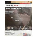 WeatherTech 2nd Row Liner for 17-19 Honda CRV