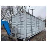 CFGU4046279 // 40 Ft High Cube Sea Container with 4 Sets of Side Doors
