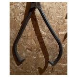 Forged Iron Ice Block Tongs **