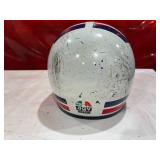 AGV Full-Face Motorcycle Helmet with Italian Flag Color Scheme