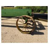 Vintage Running Gear with Steel Wheels- John Deere