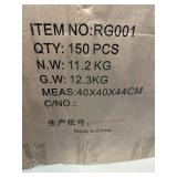 Bulk safety goggles 150 pcs unbranded