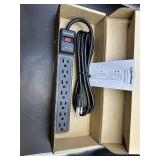 Cyberpower surge protectors case of 6