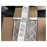 Case of 12 20X20X2 air filters