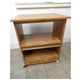Microwave Stand, Rolling Cart