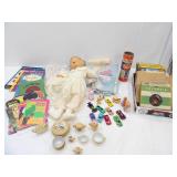 Vintage Toys, Records, Vintage Quilt