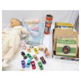 Vintage Toys, Records, Vintage Quilt