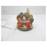 Pumpkin Hollow Porcelain Lighted Halloween Pumpkin House