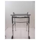 Standard Folding Walker with a Walker Tray