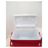 Coleman 48-quart Cooler, Coleman FlipLid 5-quart cooler, 1/2 gallon water jug, insulated lunch box