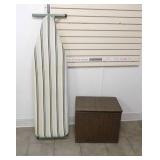 Bench Hamper & Full Size Padded Ironing Board
