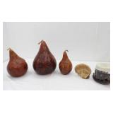 Decorative Dried Gourds, Mushroom, Decorative Light