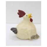 Chicken Statue/Figurine & Ceramic Candle Holder with Lid (NEW)