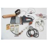 Electric Stapler Nailer, Drill Bit Set ad More