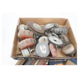 Hand Tools and Hardware: grinding wheels, socket sets