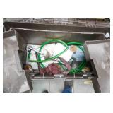 Heavy-Duty Rubbermaid Tote Fishing Livewell, 3 manual ice augers, snow shovel, ice chisel, ice scraper