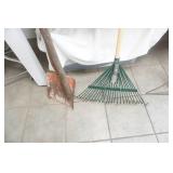 Weed Trimmer, Leaf Rakes, Square shovel , lawn Ornament