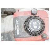 Craftsman gas-powered, self-propelled walk-behind lawn mower.