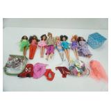 Barbie, Skipper, Ken Dolls and Accessories
