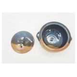 Handmade Glazed Stoneware Casserole Dish. Adama Studio Pottery