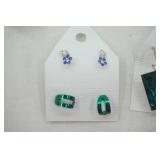 Jewelry: Earrings (pierced). Approx 116 pair