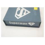 Jewelry Lot: Stainless Steel Superman Dog Tag Necklace
