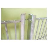 6 Industrial Metal Shelving Racks. 18.25"x4