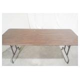 Large Folding Table. Rectangular Banquet Table. 8