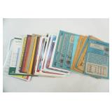 Vintage Sports Cards. (5.3lbs) Baseball, Football, Basketball