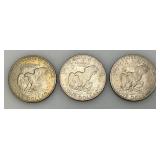 1972 Plain No Mint Mark Eisenhower One Dollar Coins