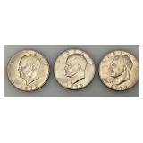 1972 D Eisenhower One Dollar Coins